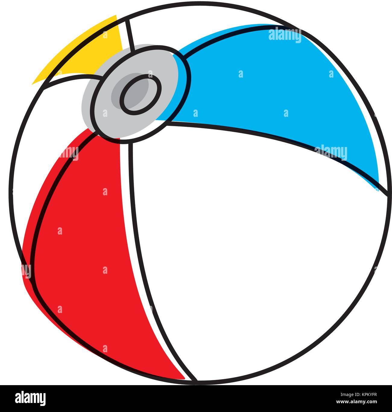 Beach ball design Stock Vector Image & Art - Alamy