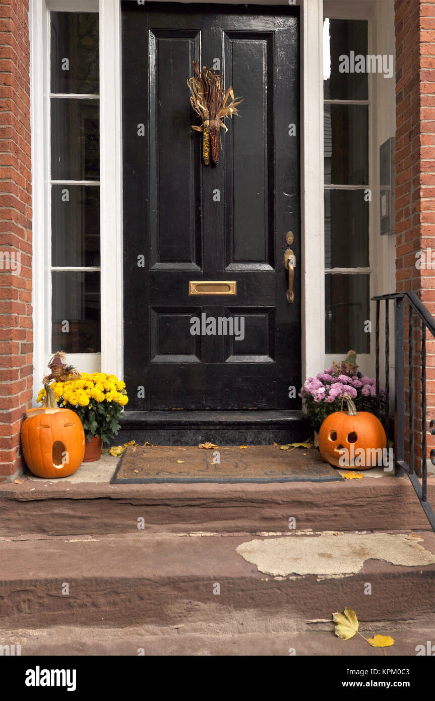 Halloween in New England, Boston, Massachusetts, USA Stock Photo Alamy