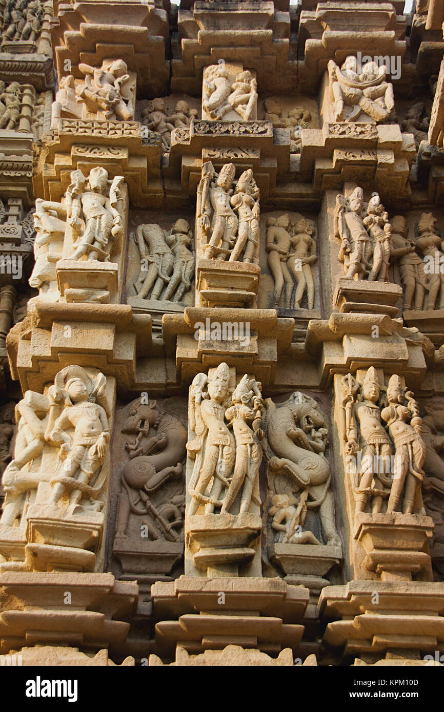Khajuraho wall sculptures hires stock photography and images Alamy