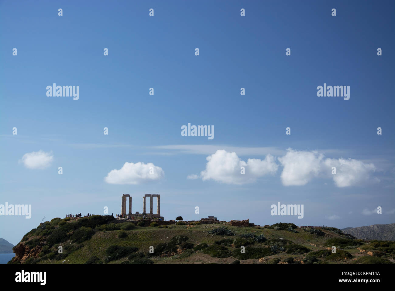 Kap Sounion, auch Sunion, ist ein Kap an der südlichsten Spitze Attikas
