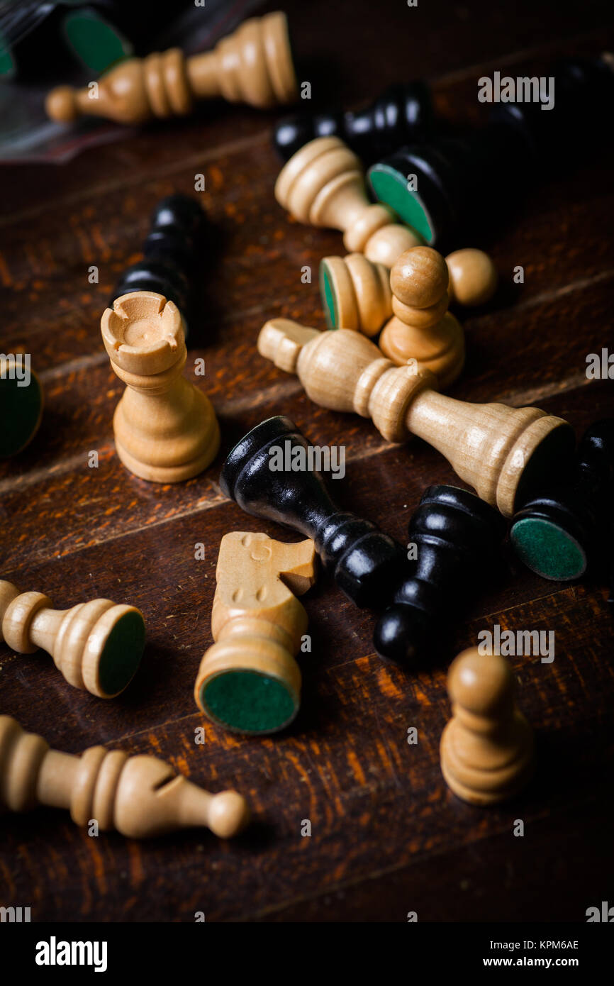 Chess board game Stock Photo Alamy