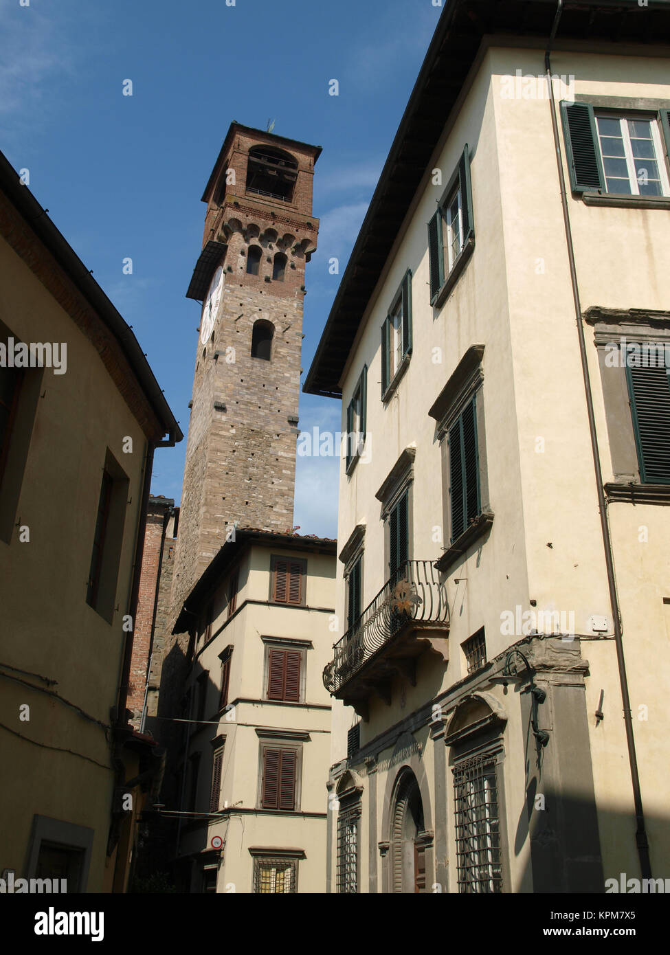 Torre delle Ore Lucca Tuscany Italy Stock Photo Alamy