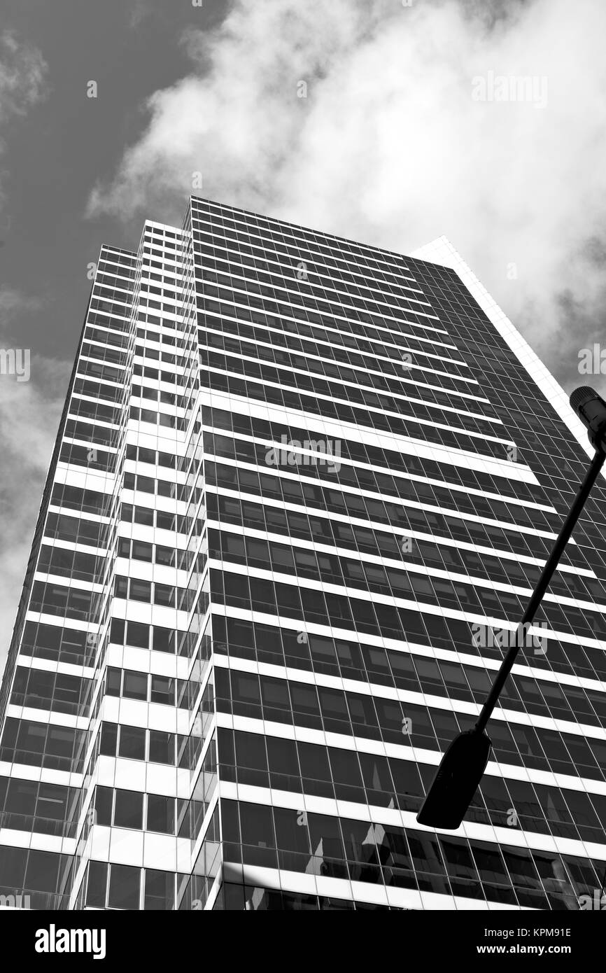 in sydney australia   the skyscraper and the window terrace  like abstract background Stock Photo