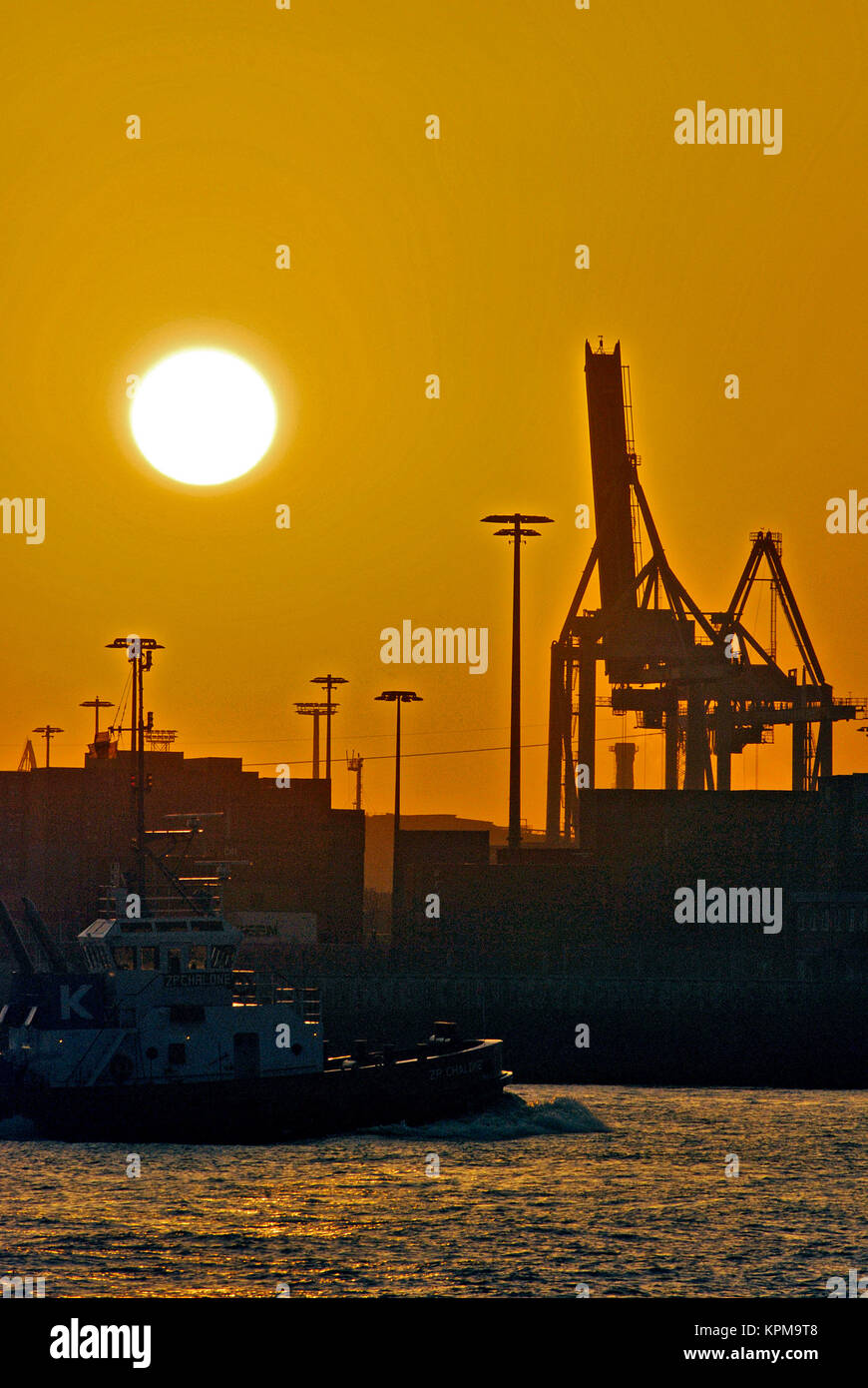 Hamburg, one of the most beautiful and most popular tourist destinations in the world. Stock Photo