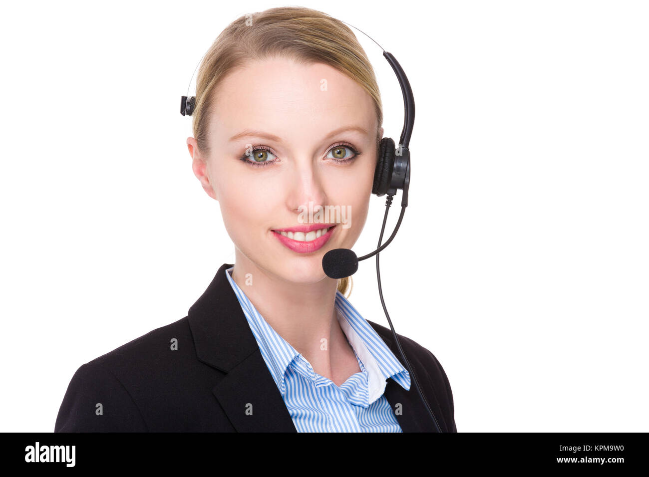 Customer services officer Stock Photo Alamy