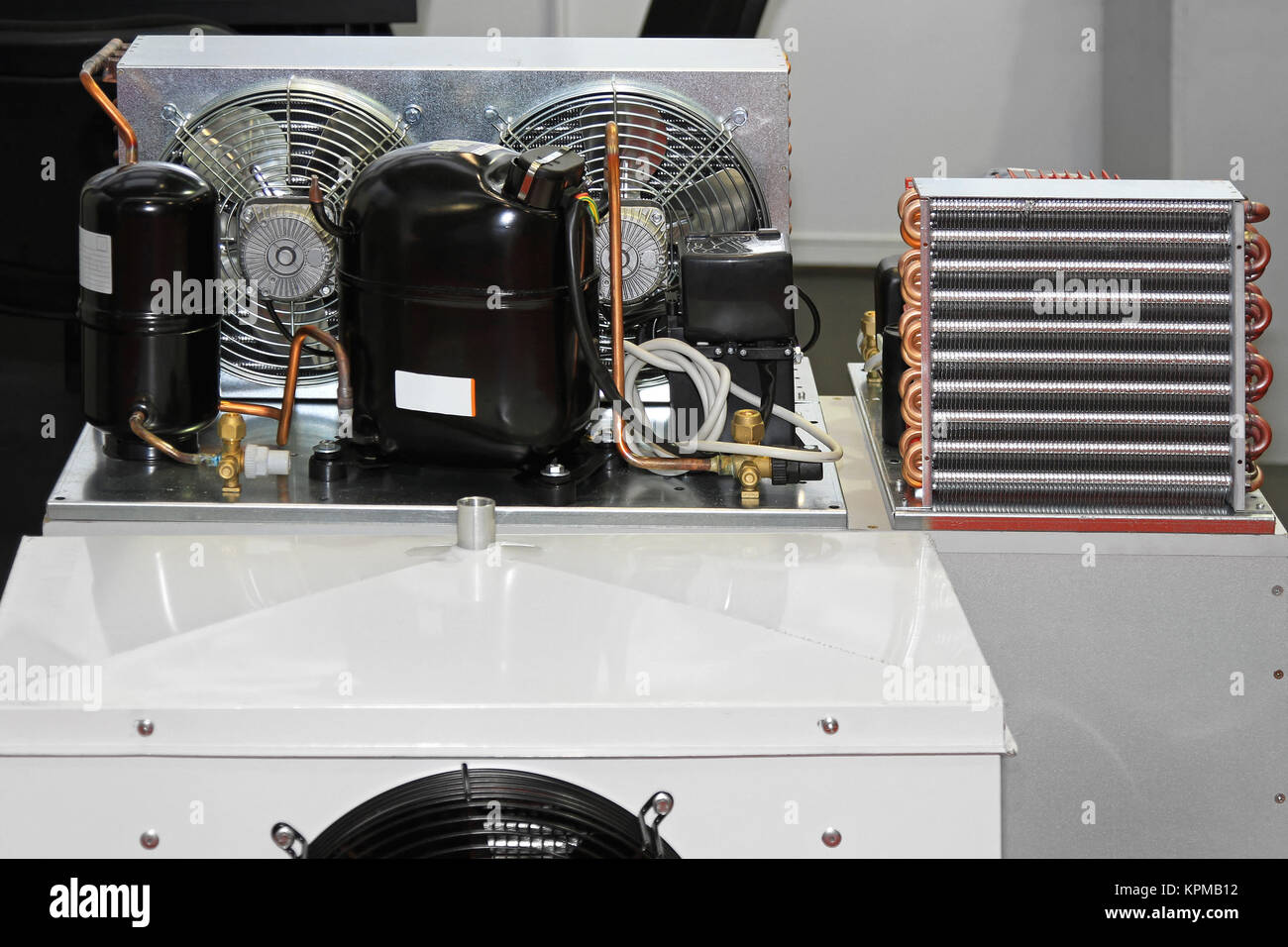 Refrigeration compressor unit Stock Photo Alamy