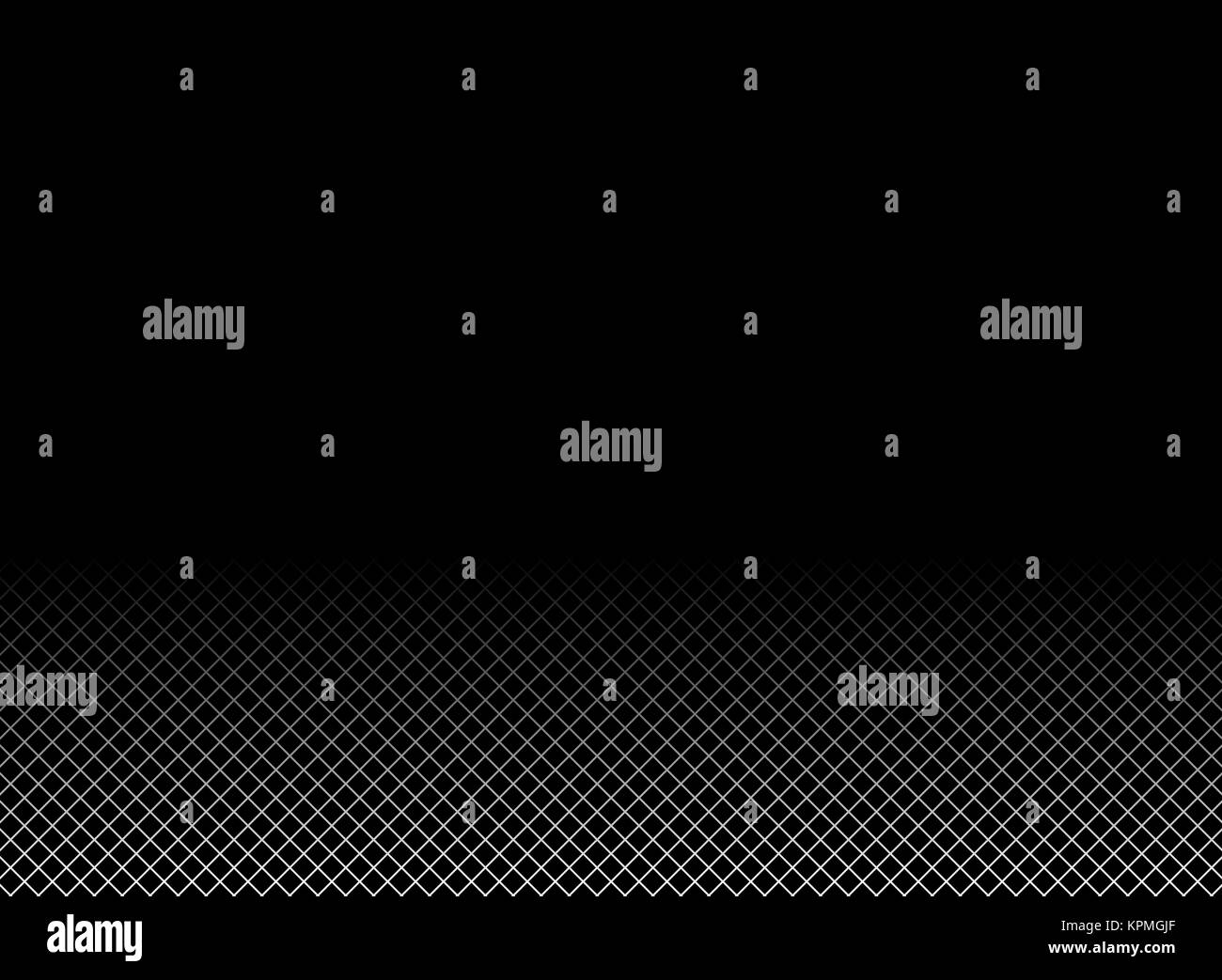 Hintergrund schwarz mit sanftem Farbverlauf aus Gittermuster Stock Photo