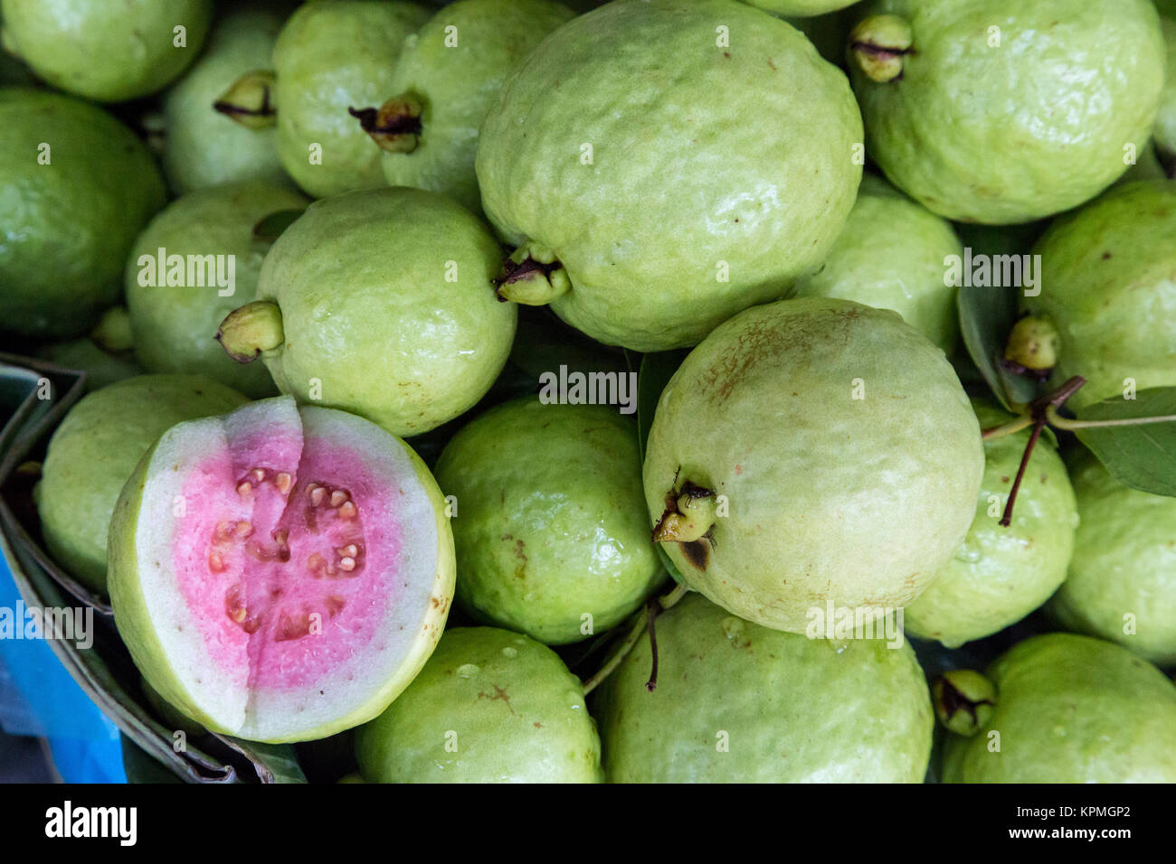 Bangkok, Thailand. Guavas at a Street Vendor’s Stand Stock Photo - Alamy