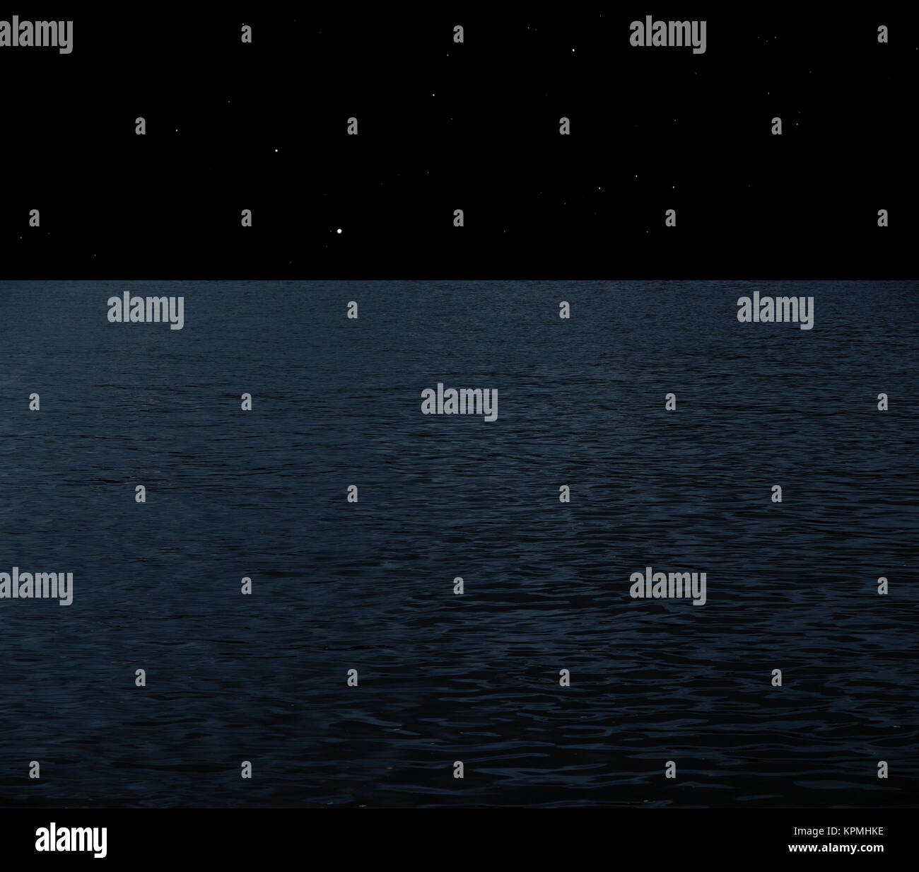Full moon at sea Stock Photo - Alamy