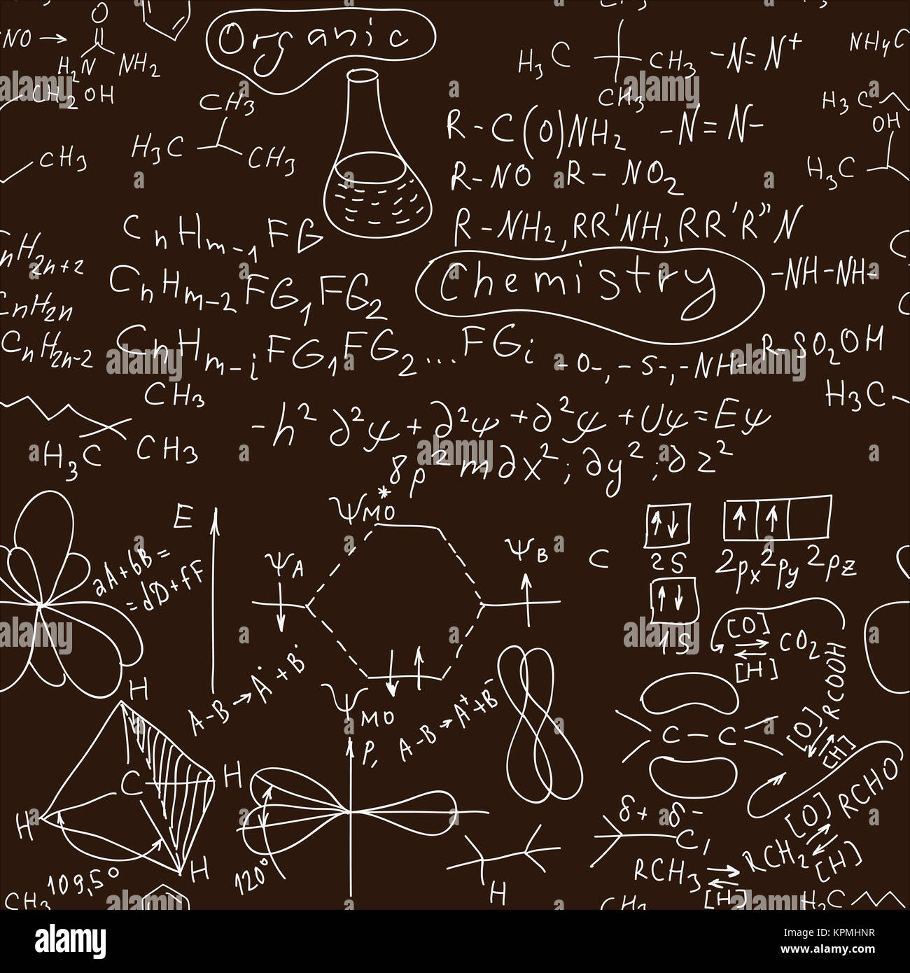 Organic Chemistry Stock Photo