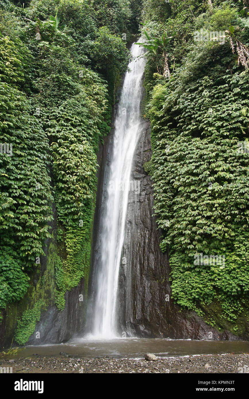 Wasserfall bei Gitgit, Bali, Indonesien Stock Photo