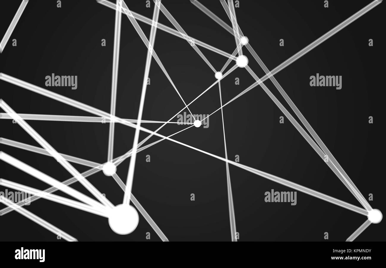 Abstract polygonal space low poly dark background Stock Photo - Alamy