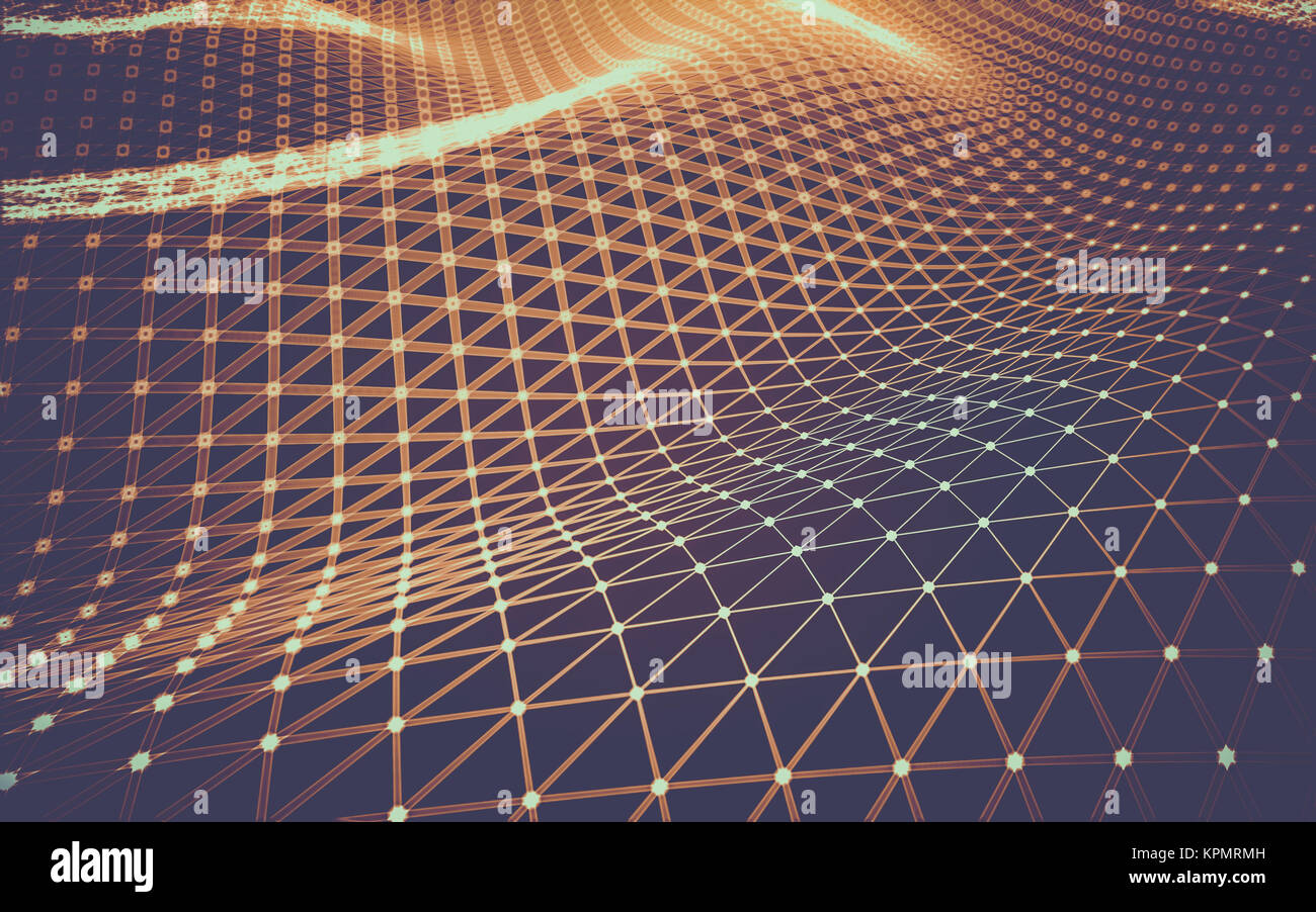 Abstract polygonal space low poly dark background Stock Photo - Alamy