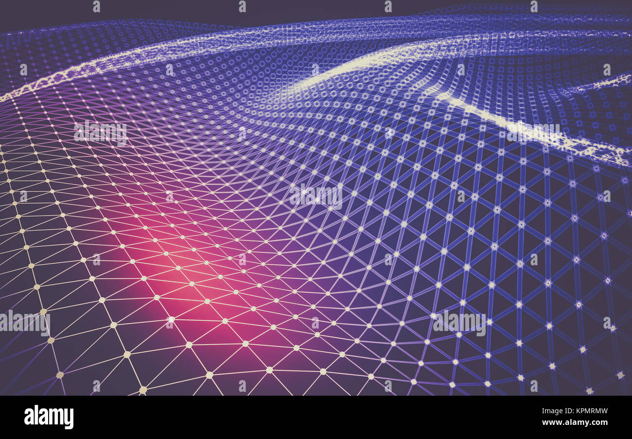 Abstract polygonal space low poly dark background Stock Photo - Alamy