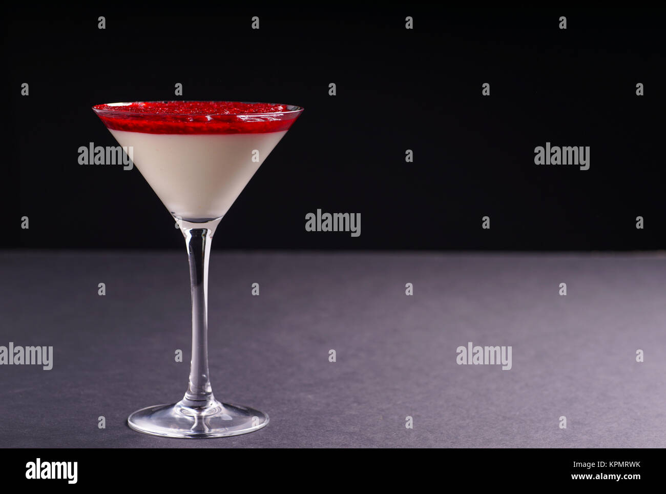 Raspberry and Strawberry cheesecake Stock Photo Alamy