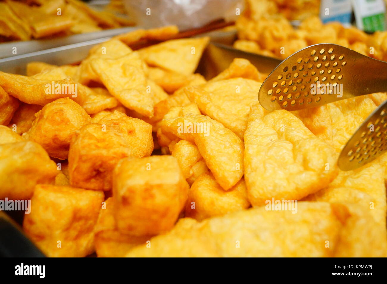 Chinese traditional food, fried tofu Stock Photo - Alamy