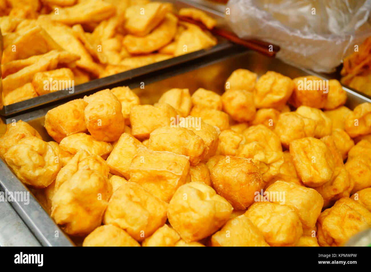 Chinese traditional food, fried tofu Stock Photo - Alamy