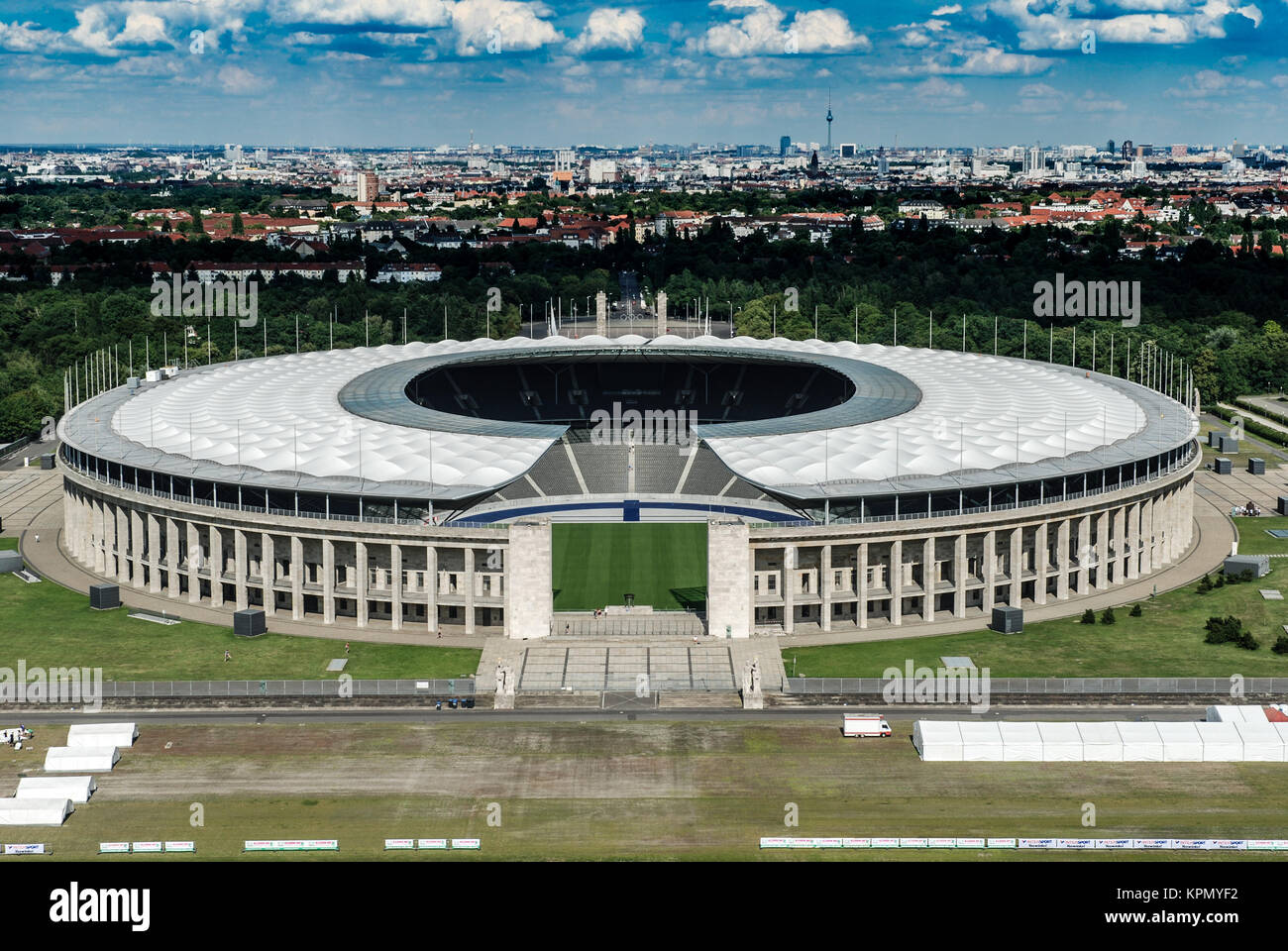 olympiastadion berlin Stock Photo