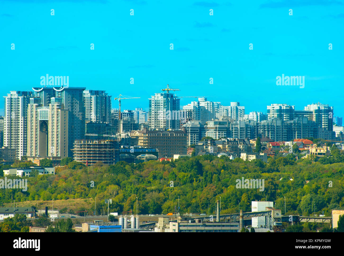 Kiev real estate, Ukraine Stock Photo Alamy