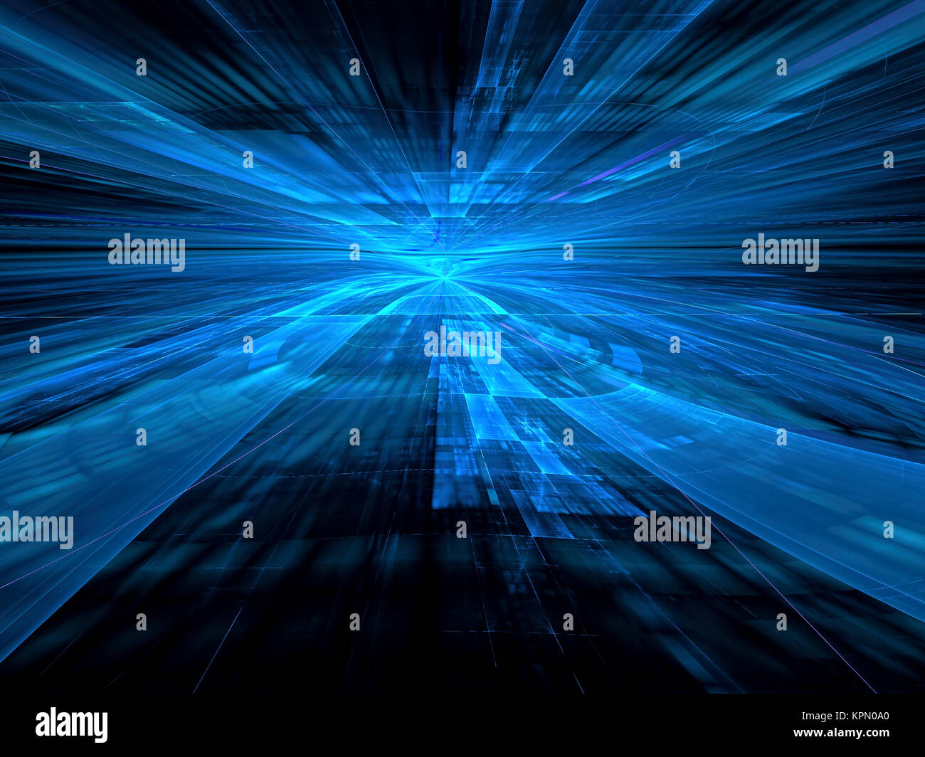 Abstract digitally generated image technology background Stock Photo ...