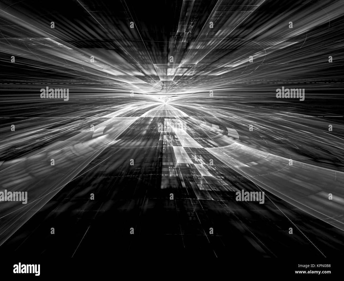 Deep web tunnel Black and White Stock Photos & Images Alamy