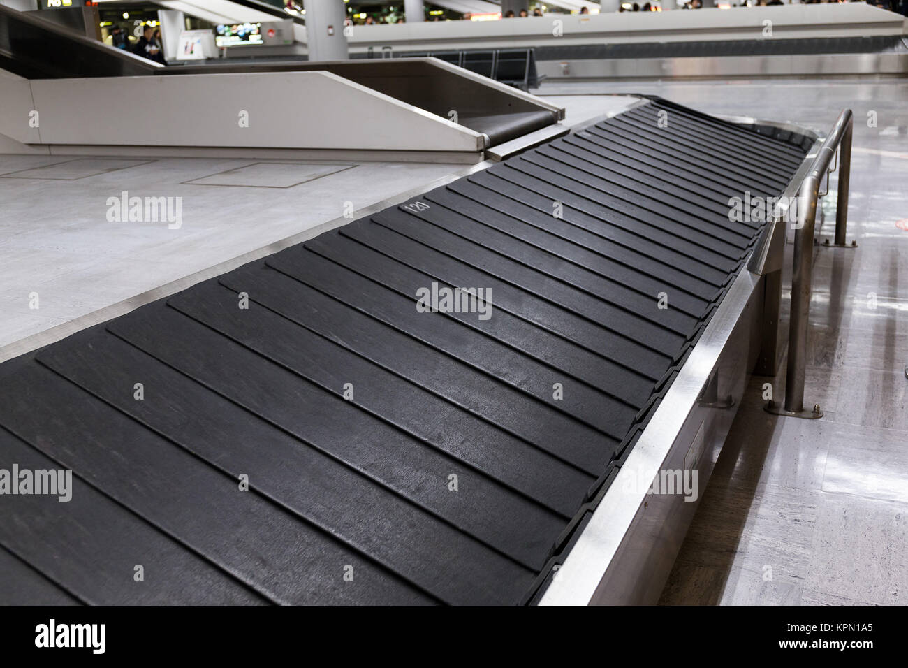 Conveyor belt in airport Stock Photo - Alamy