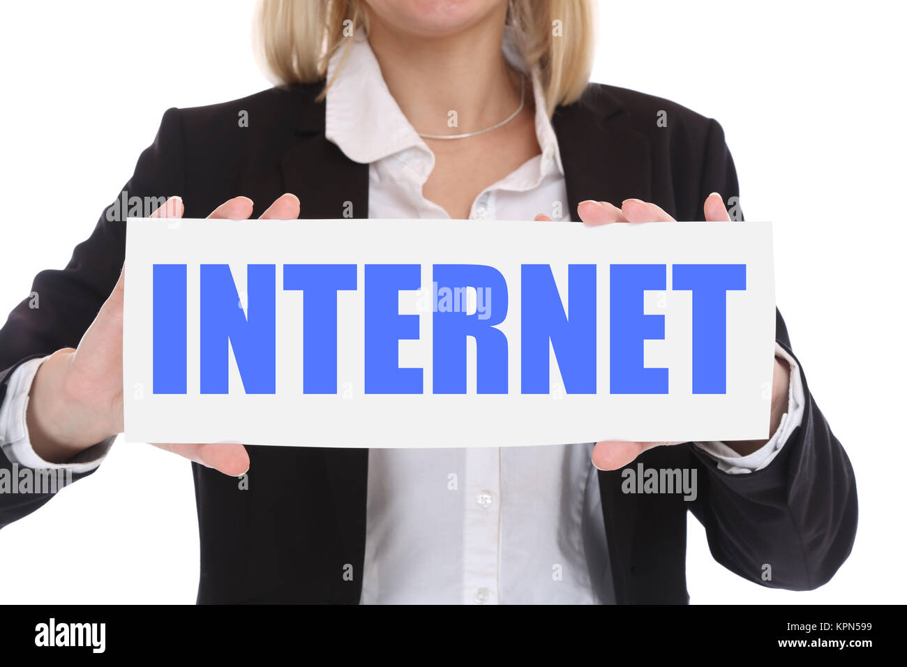 internet online business concept Stock Photo