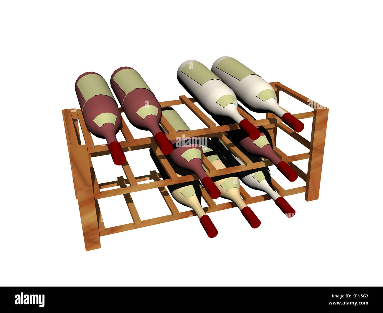 optional wine rack Stock Photo Alamy