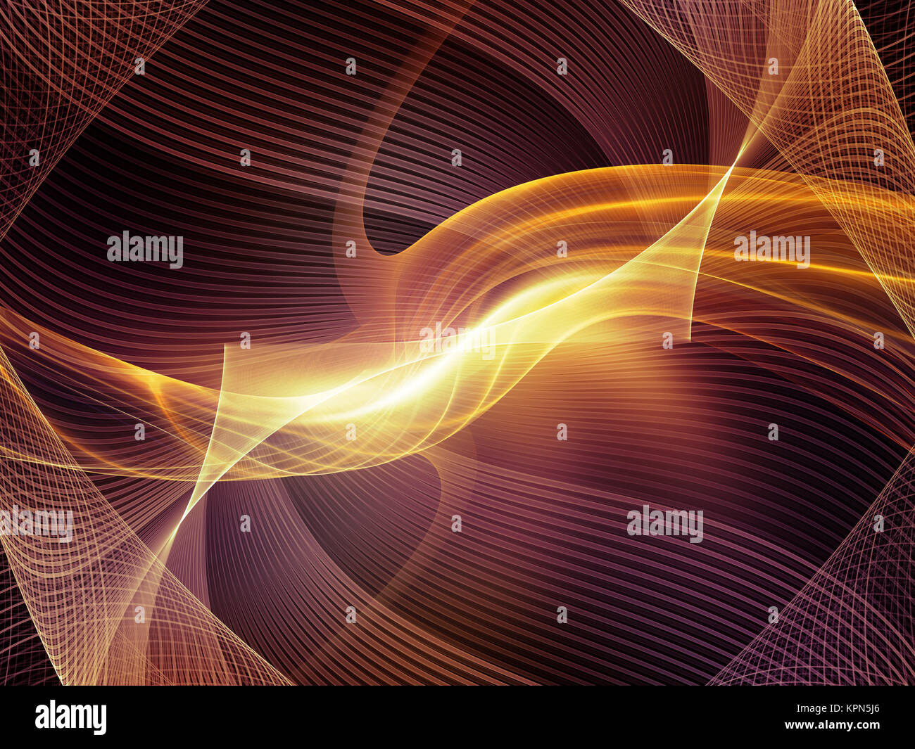 Fractal waves arrangement hi-res stock photography and images - Alamy