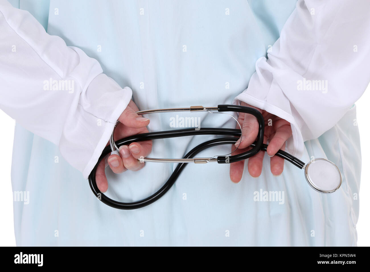 doctor doctor doctor with stethoscope heart examination cut Stock Photo