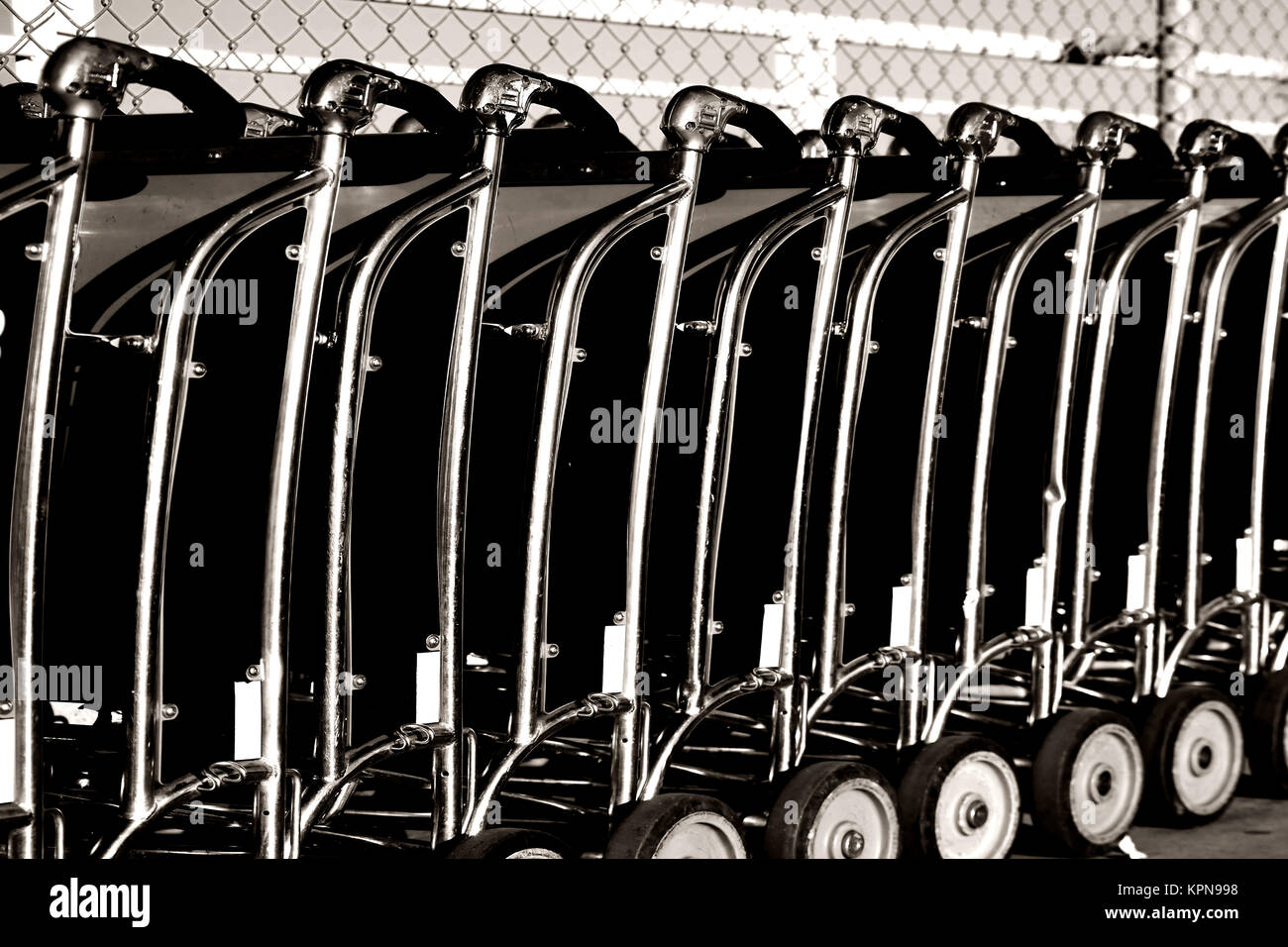 baggage car rental Stock Photo Alamy