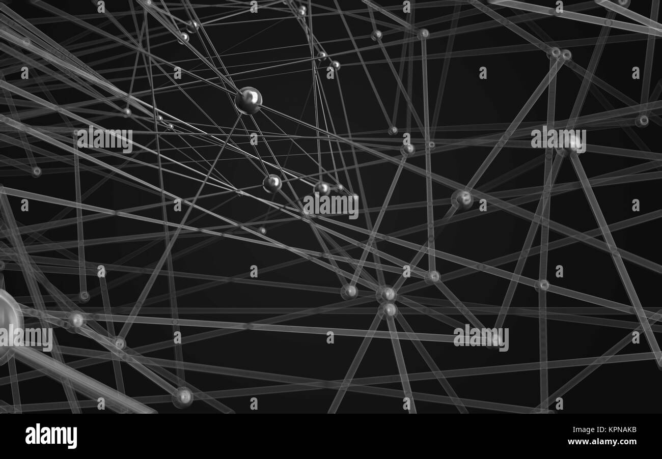 Abstract polygonal space low poly dark background Stock Photo - Alamy
