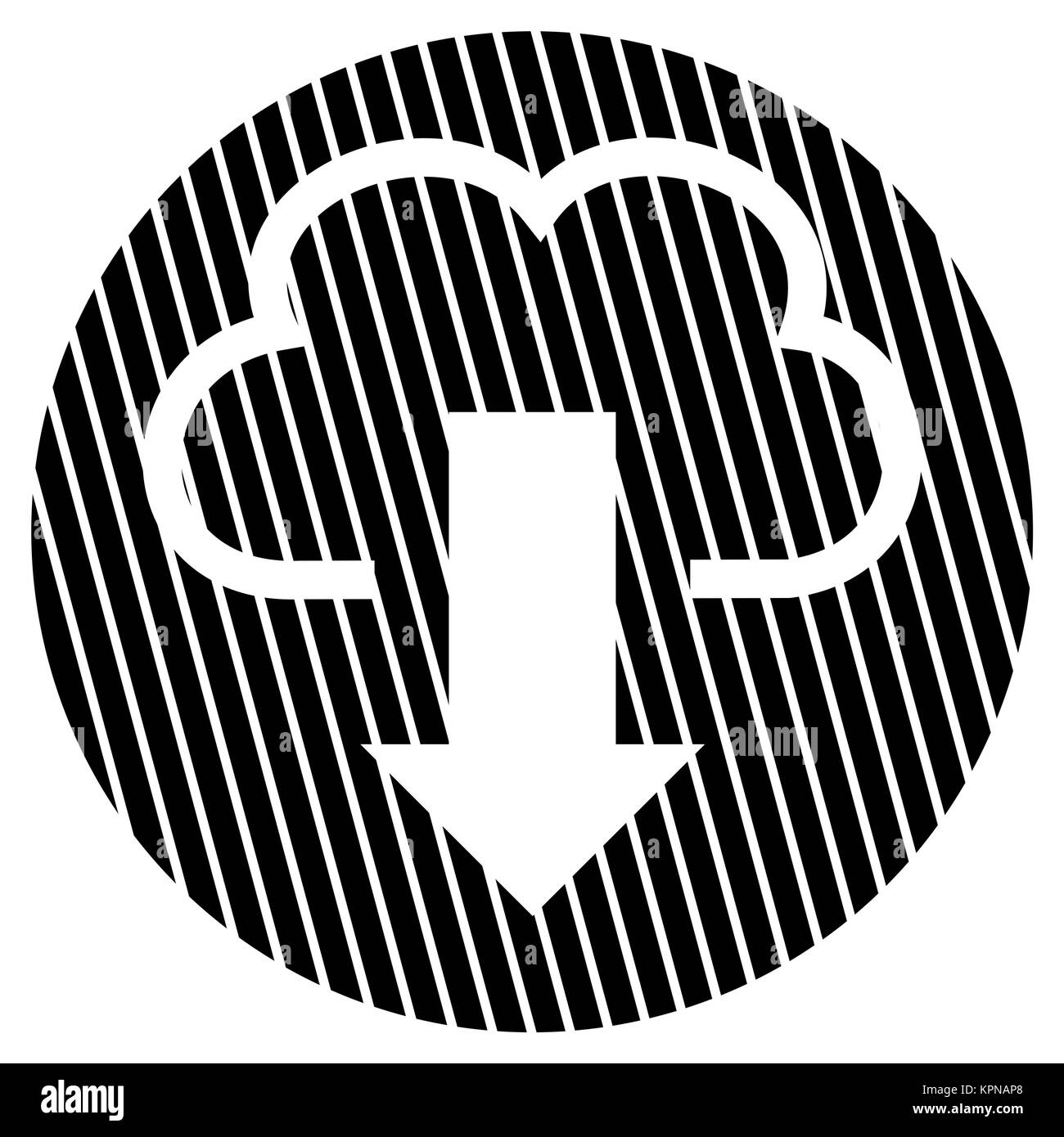 Runder Kreis Mit Gestreiftem Roten Hintergrund Zeigt Weisses Download Stock Photo Alamy