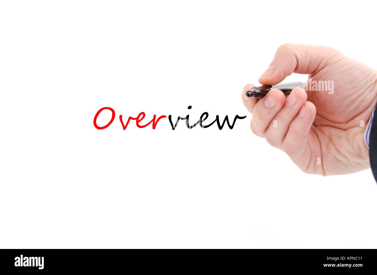 Human hand writing Overview Stock Photo - Alamy