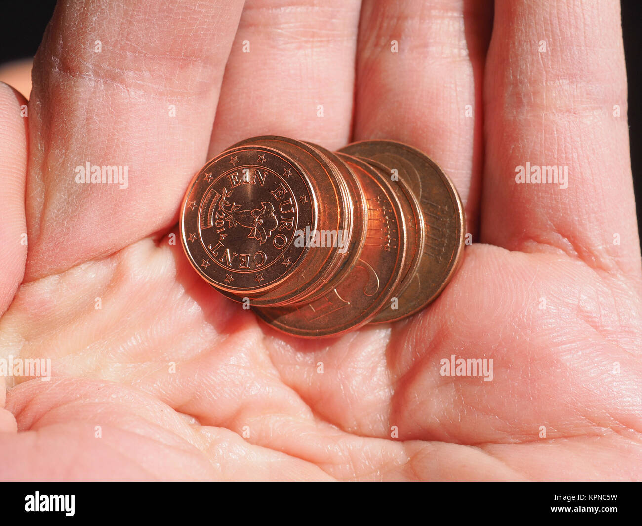 euro-cent-coins-stock-photo-alamy