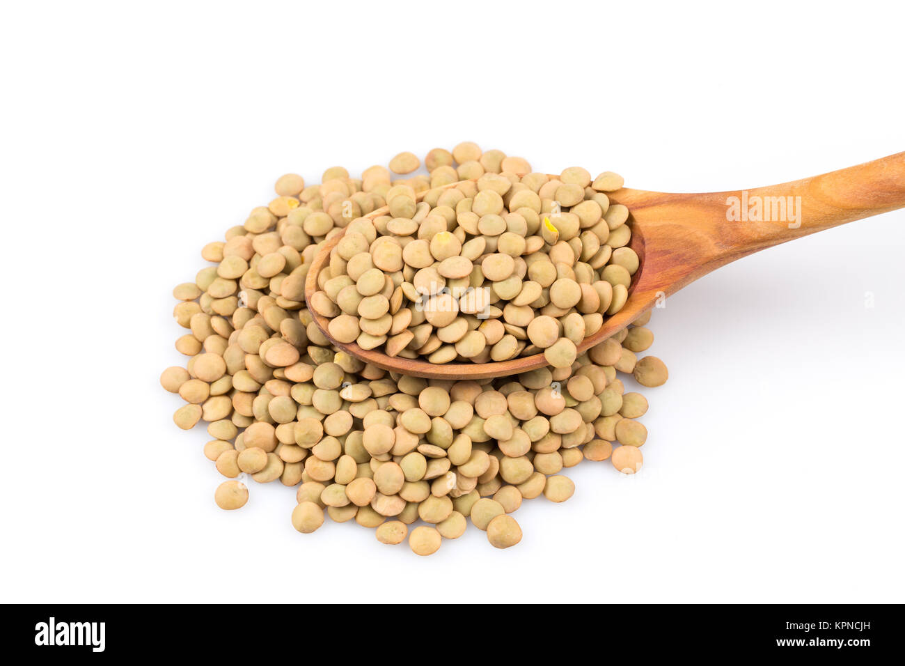French green lentils in bowl Stock Photo Alamy