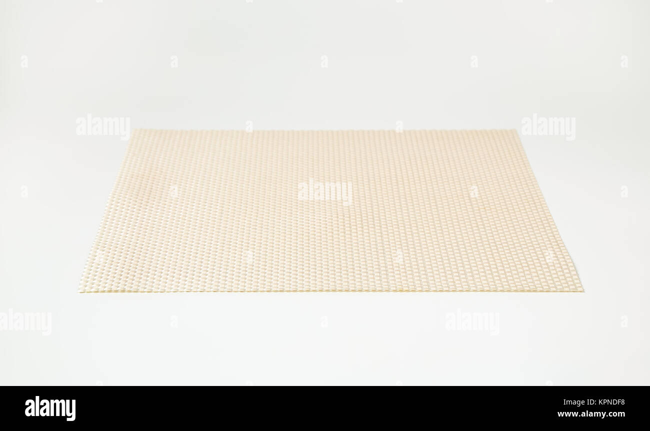 Rectangular vinyl placemat Stock Photo Alamy