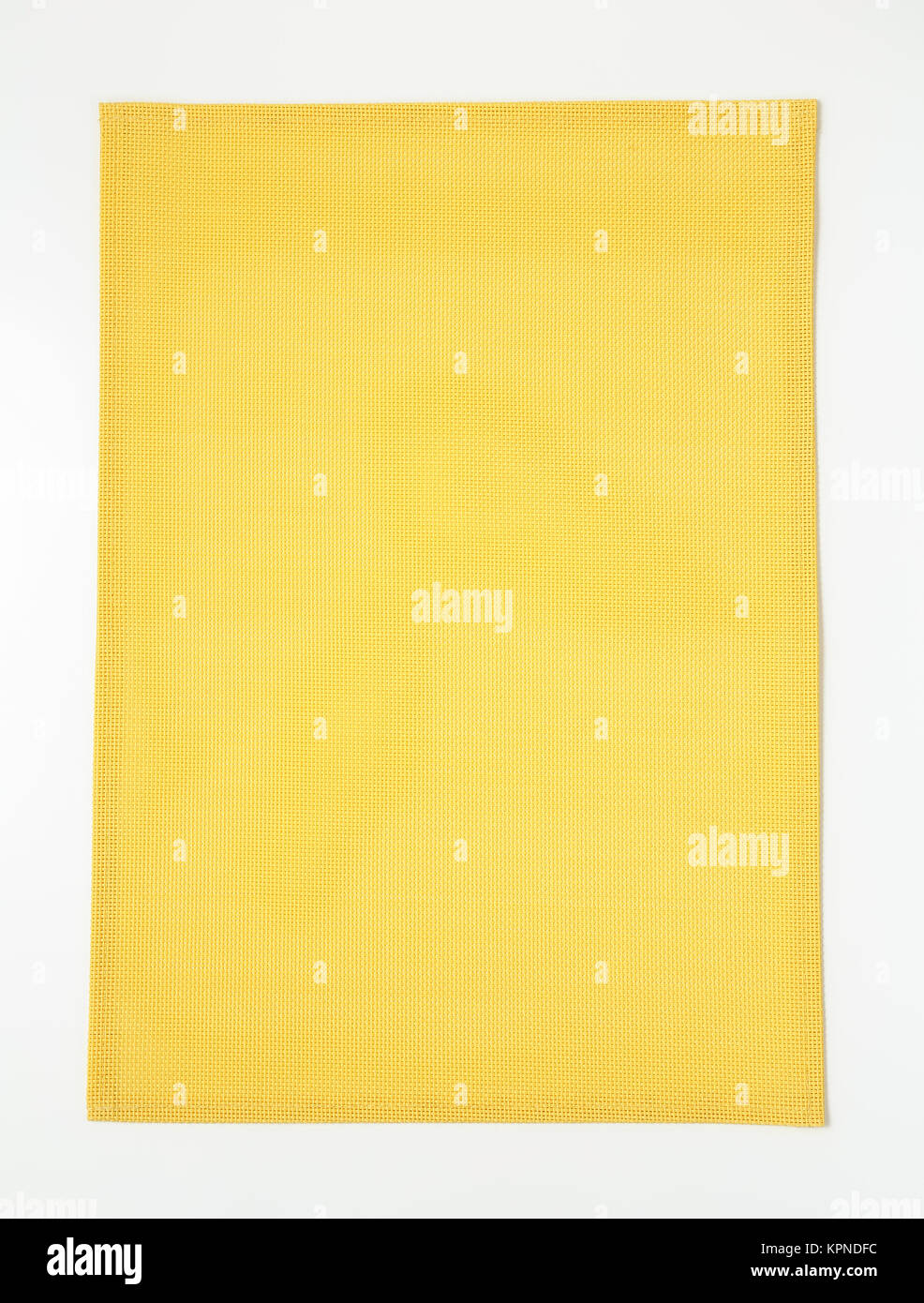 rectangle yellow placemat Stock Photo Alamy