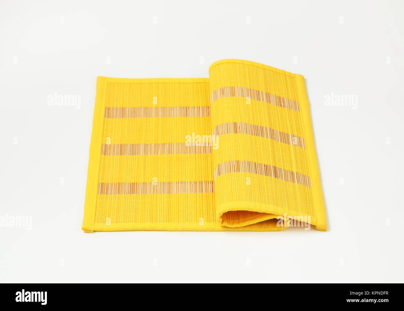 Bamboo table mat Stock Photo Alamy