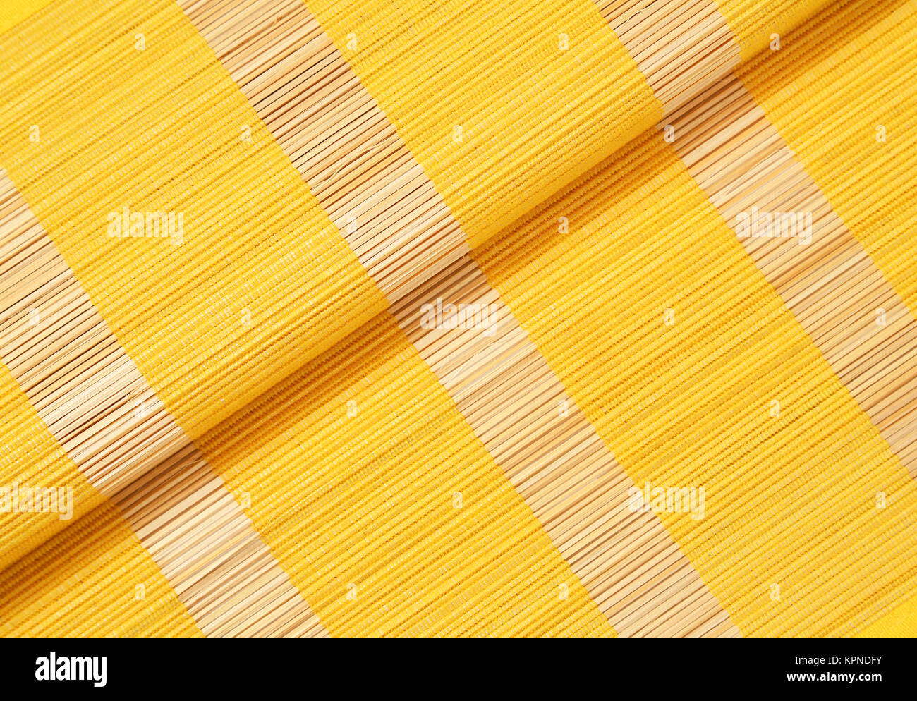 Bamboo table mat Stock Photo Alamy