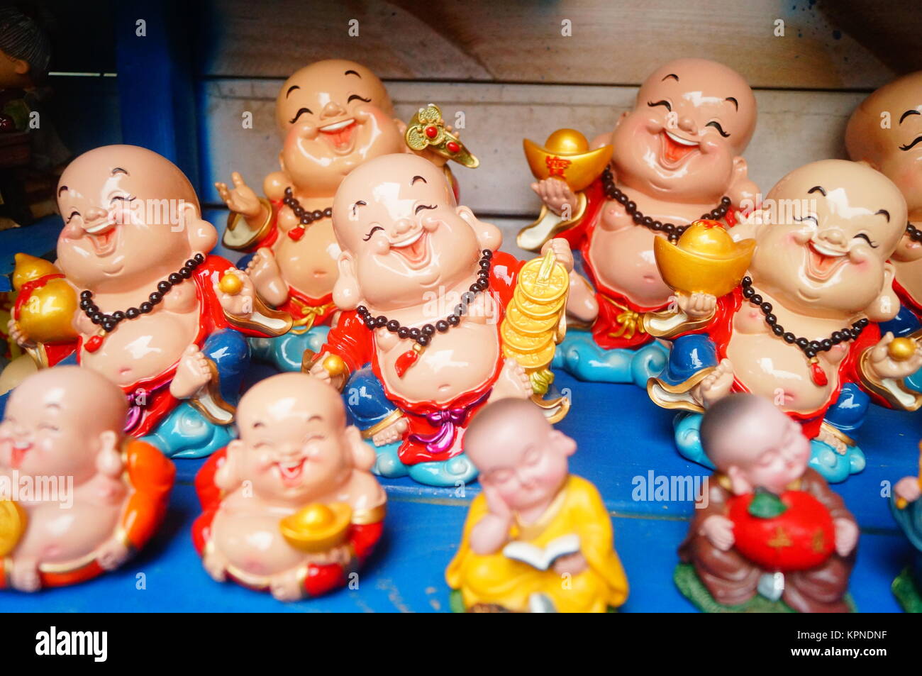 Small Monedk The small monk's sculptural landscape is very interesting Stock Photo ...