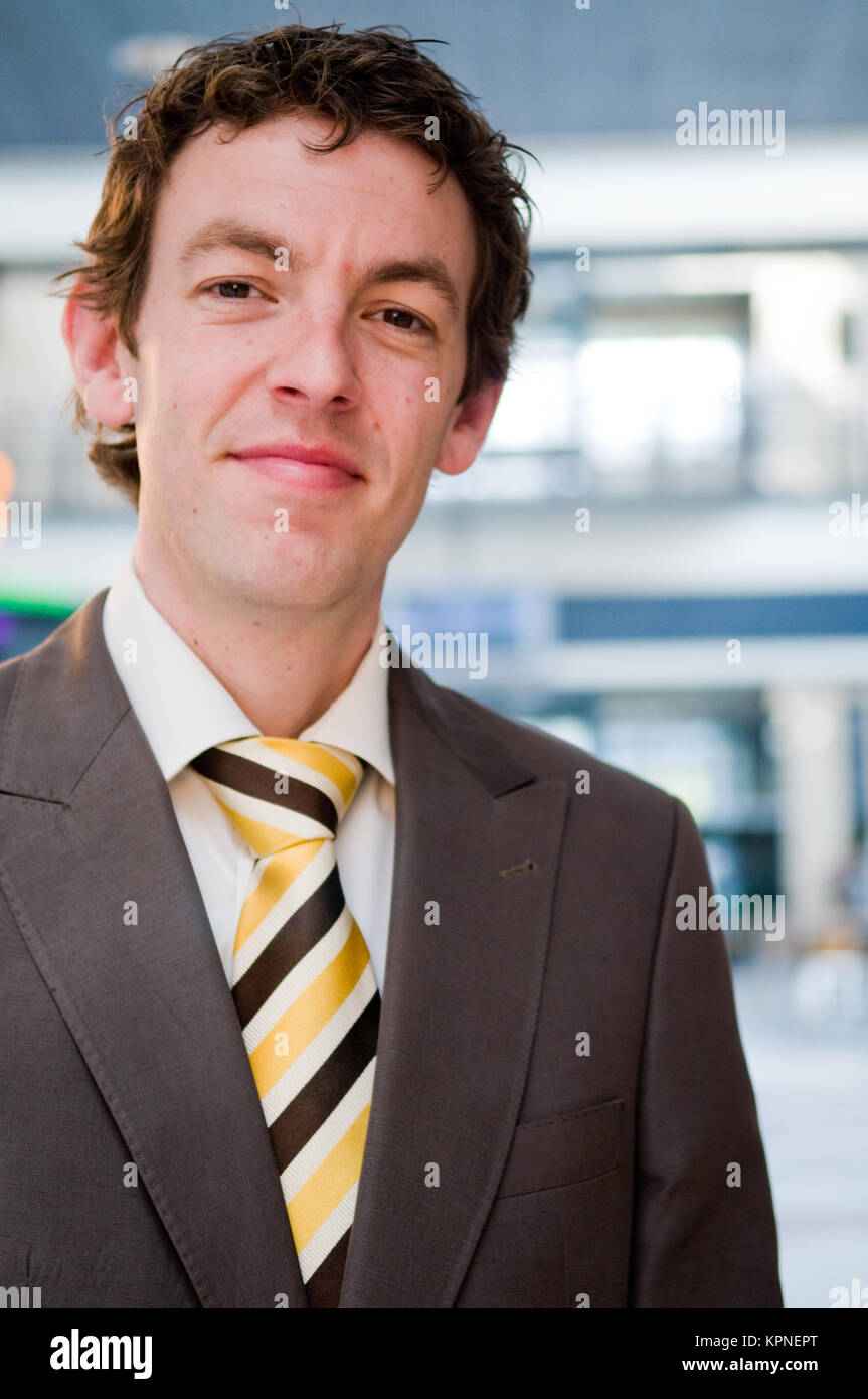 Young Businessman Stock Photo