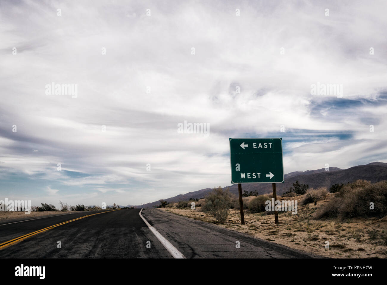 Landscape in the AnzaBorrego Desert Stock Photo Alamy