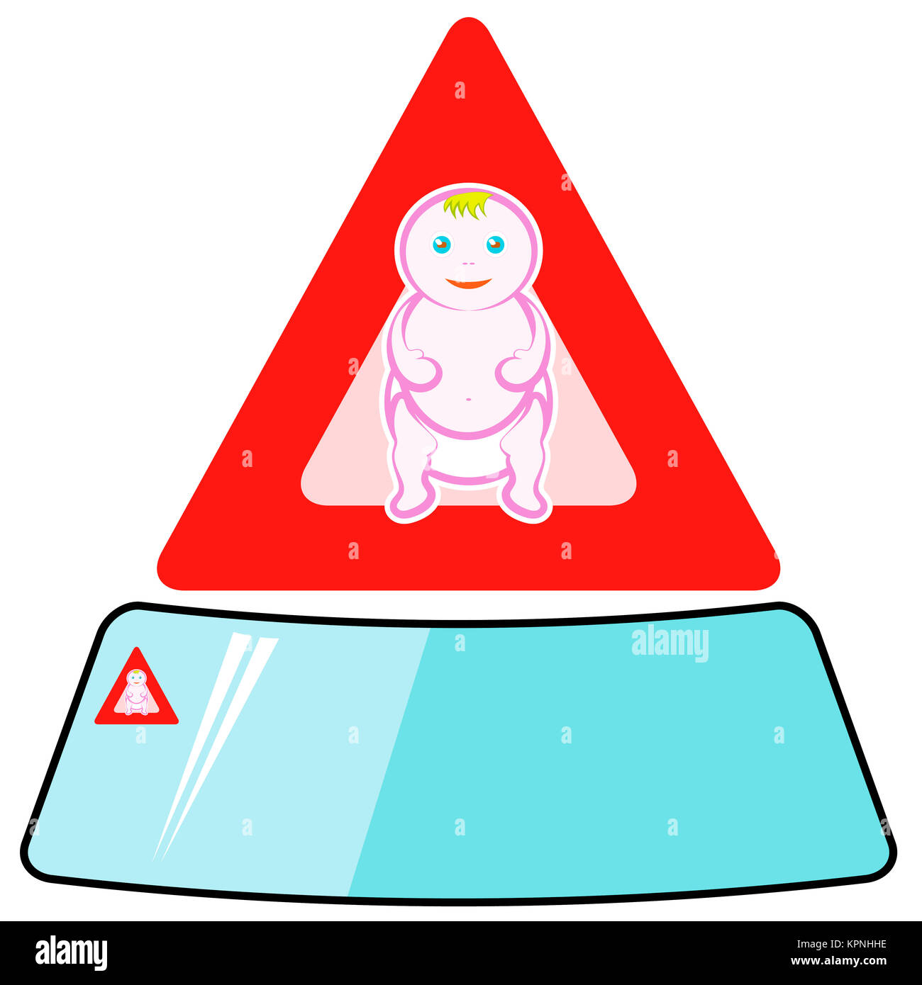 Baby on board sign hi-res stock photography and images - Alamy