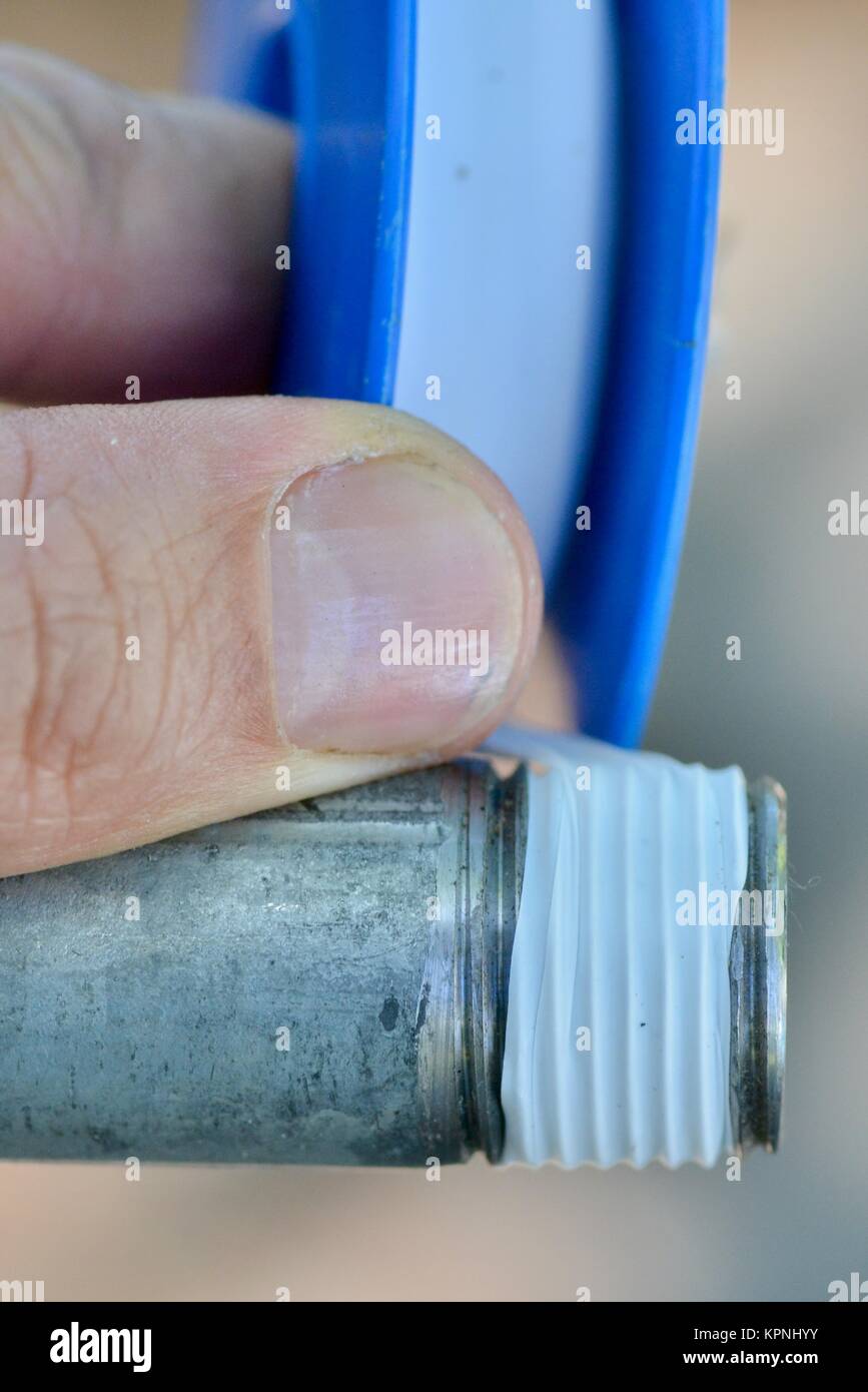 Step by step series on laying irrigation pipe for a home garden, using