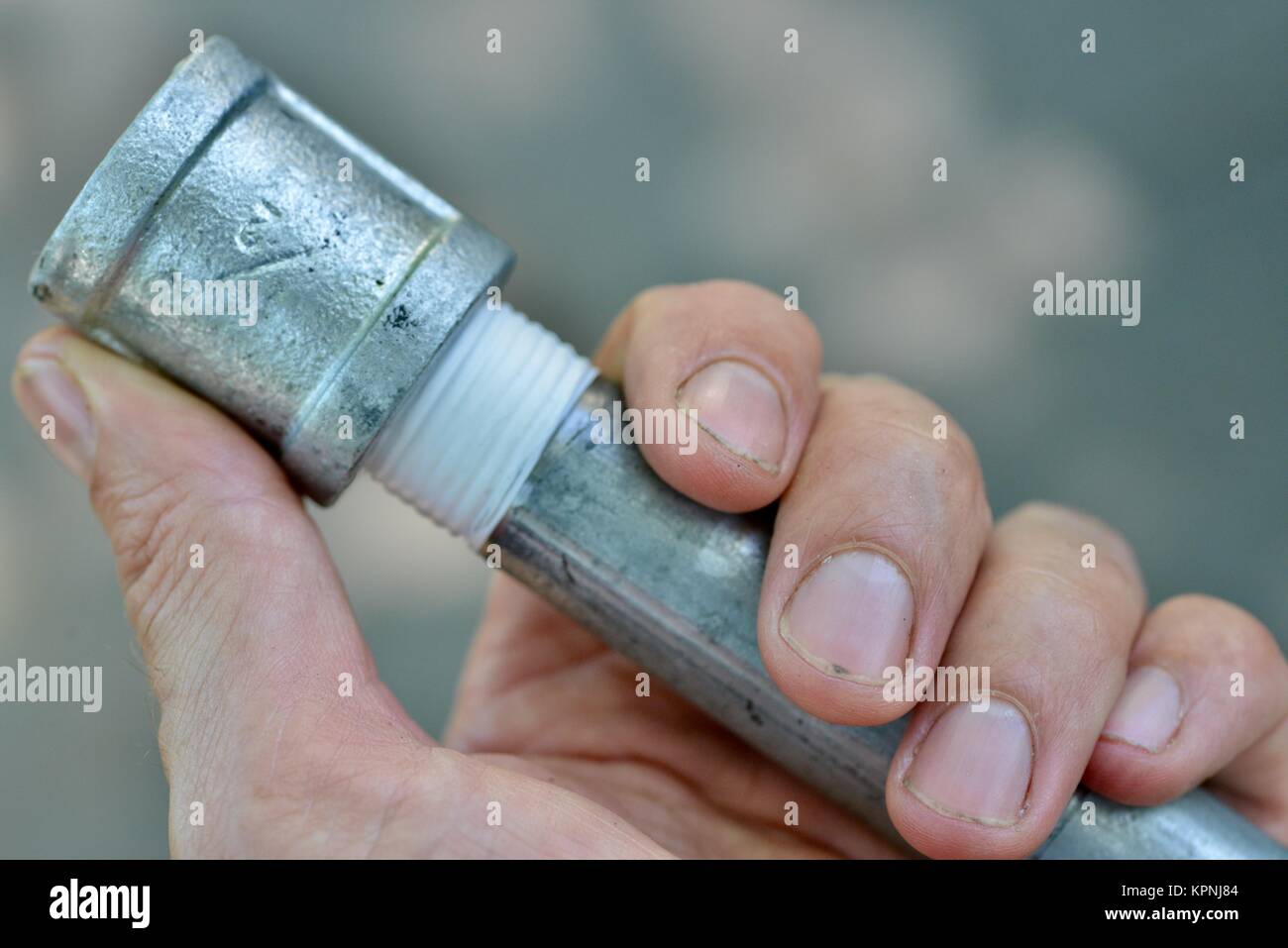 Step by step series on laying irrigation pipe for a home garden, using