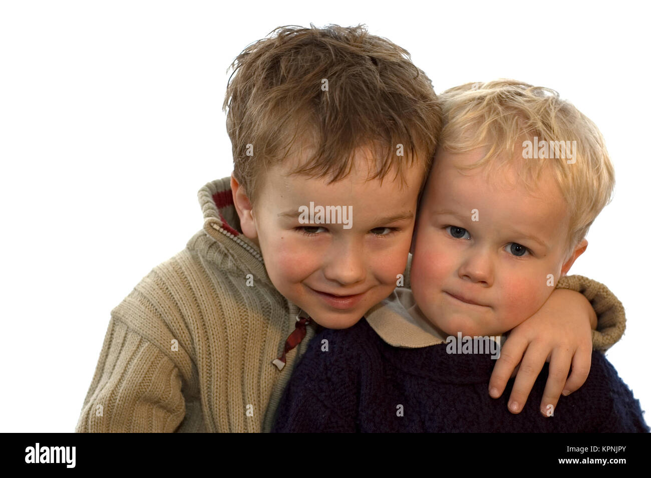 Two Brothers 3 Stock Photo