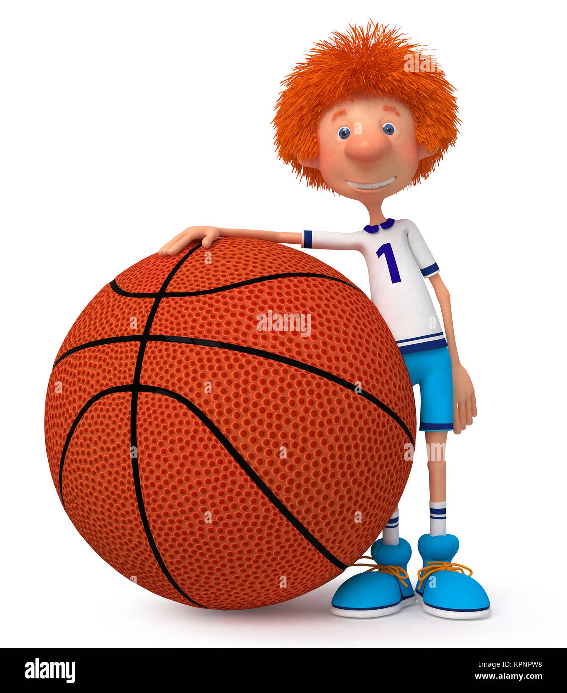 Cartoon illustration child playing basketball hi-res stock photography and  images - Page 3 - Alamy