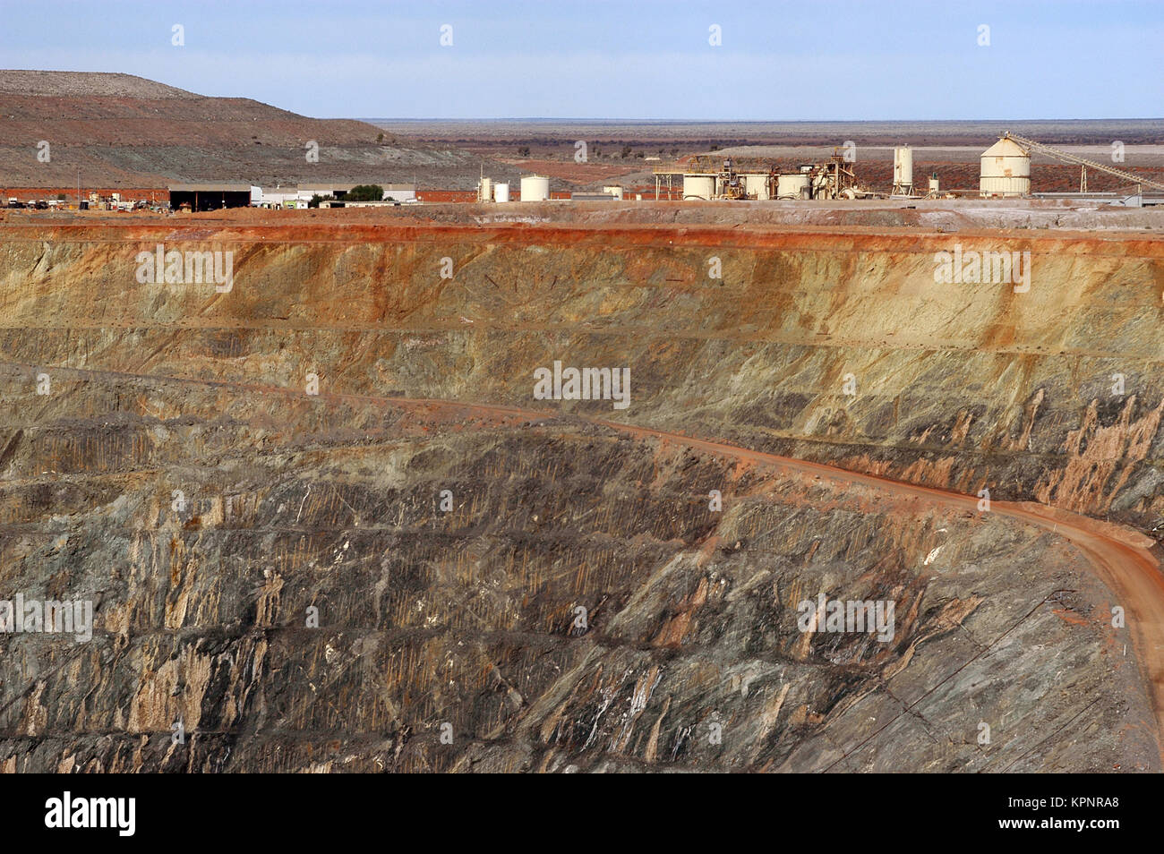 Goldmine of Leonora in the Australia Western Stock Photo - Alamy