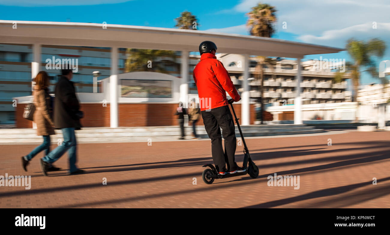 Electric scooter hi-res stock photography and images - Alamy